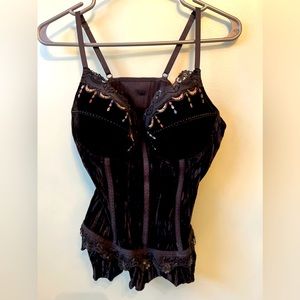 Bustier corset top